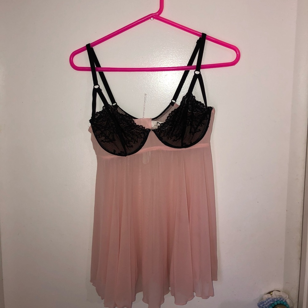 Maiden form mesh lingerie top